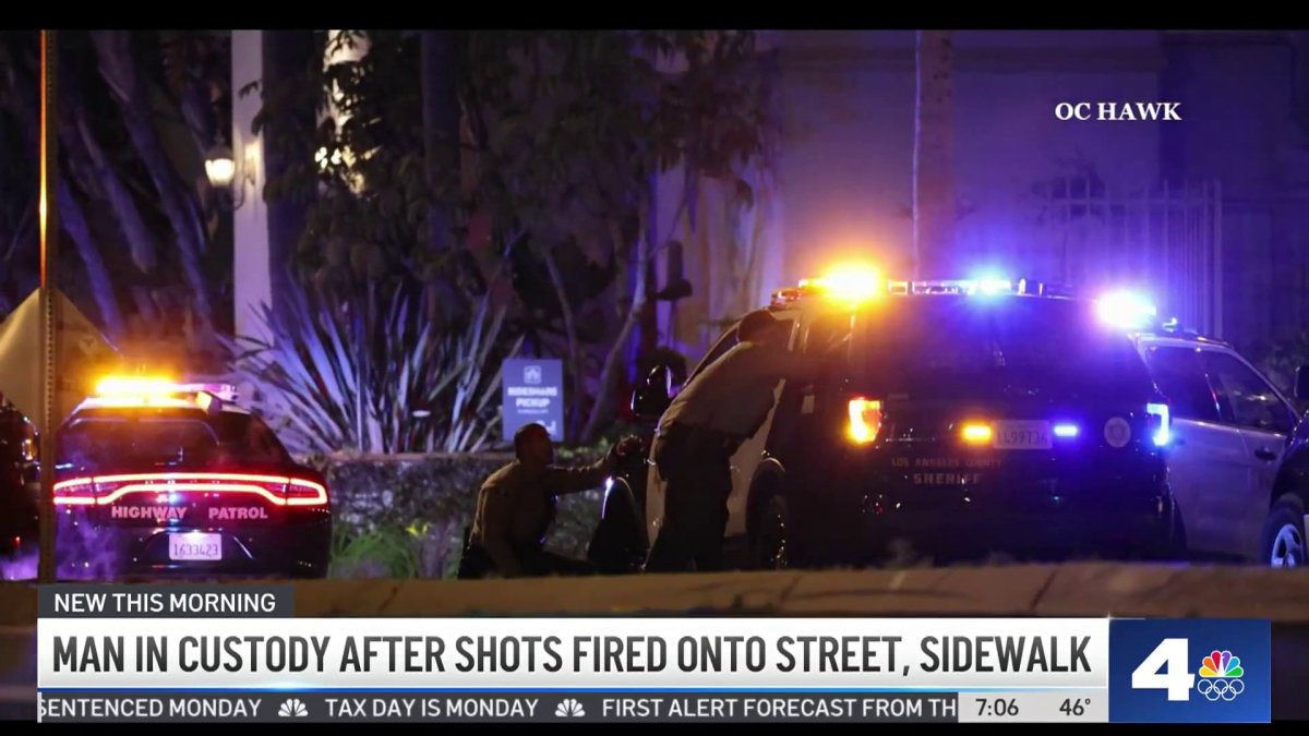 Shots fired from Marina del Rey apartment rooftop – NBC Los Angeles