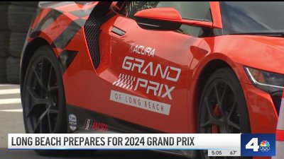 Long Beach prepares for the 2024 Grand Prix