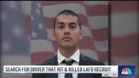 Search for hit and run driver that killed LAFD recruit