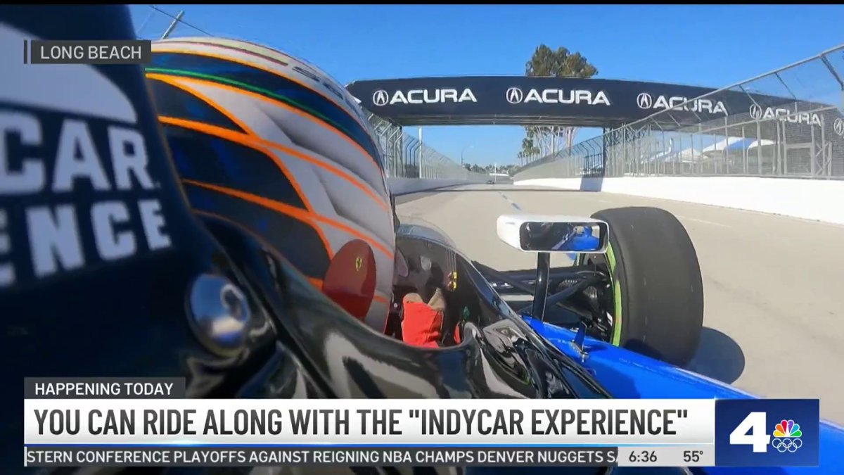 Ride along with the Indycar Experience at the Grand Prix of Long Beach ...