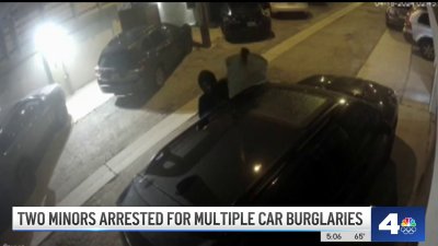 Two minors arrested for string of car burglaries in Playa del Rey