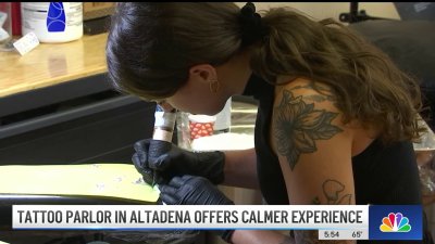 Tattoo parlor in Altadena offers calmer experience