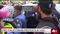 Pro-Palestinian protests at USC