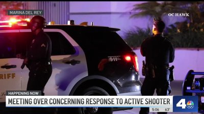 Meeting over concerning response to active shooter