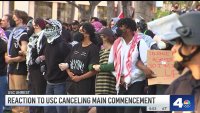 Reaction to USC canceling main commencement