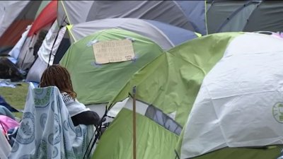 Columbia encampments continue for second week