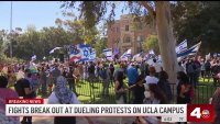 Confrontations occur at UCLA campus amid ongoing protests