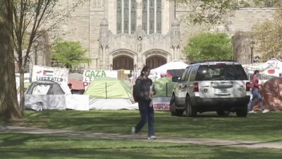 Pro-Palestinian protest continues at Yale