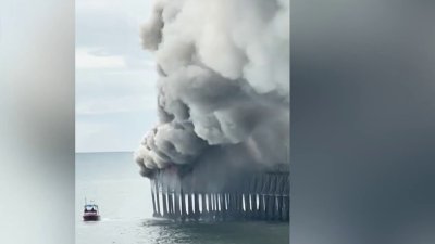 No evidence Oceanside Pier fire was arson, officials say