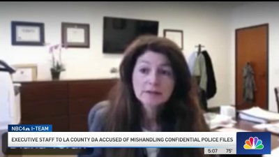 Executive staff to LA County DA accused of mishandling confidential police files