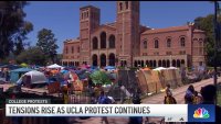 Tensions rise as UCLA protest continues