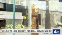The relic of St. Jude is on tour in Garden Grove