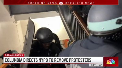 NYPD arrests around 100 protesters at Columbia University