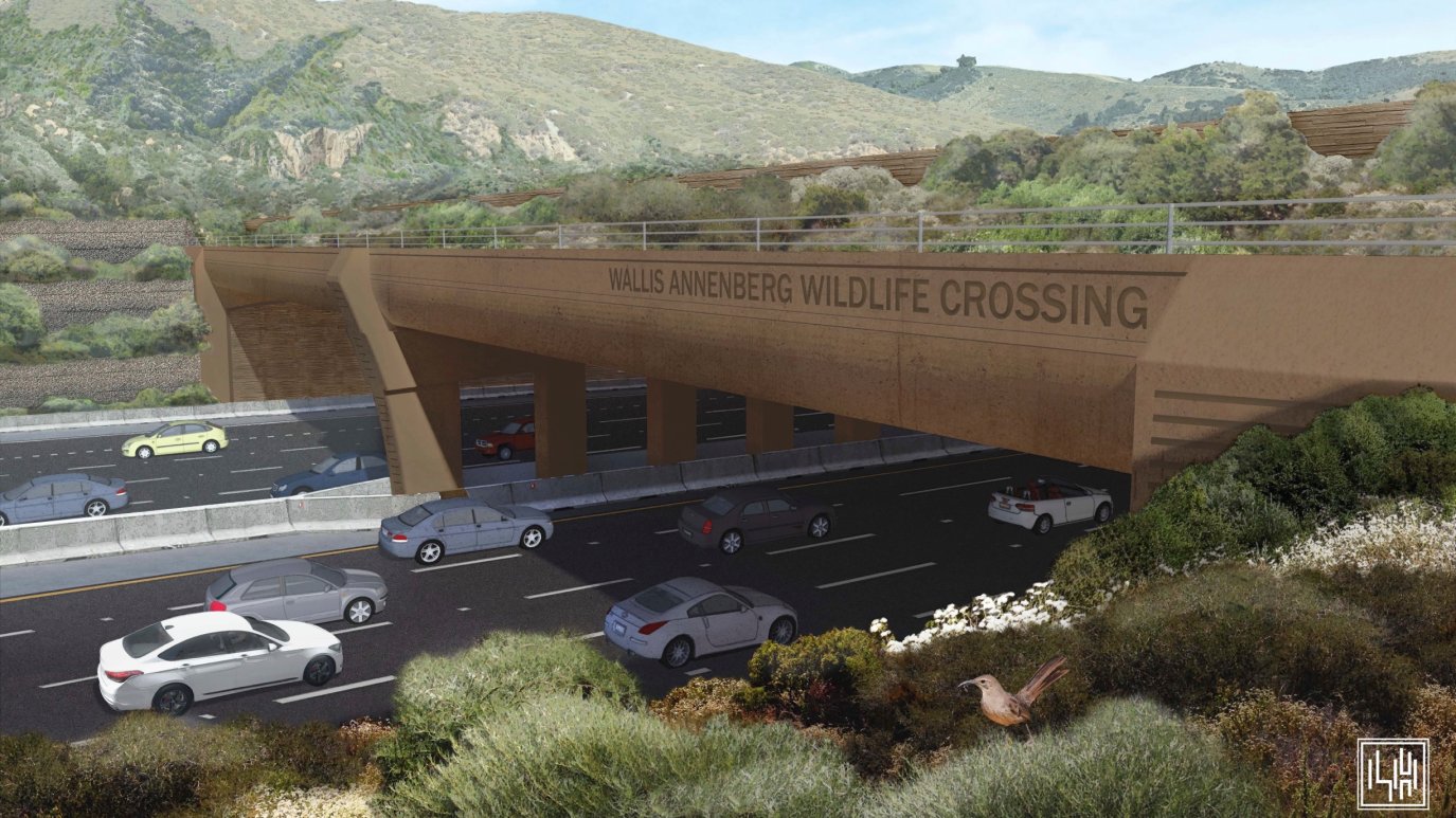 Watch Girder Lowered Into Place On 101 Freeway Wildlife Crossing NBC watch-girder-lowered-into-place-on-101-freeway-wildlife-crossing-nbc