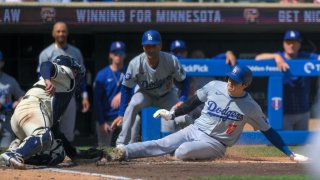 MLB: APR 10 Dodgers at Twins