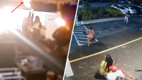 Video shows moment bottle service sparklers set Florida restaurant on fire