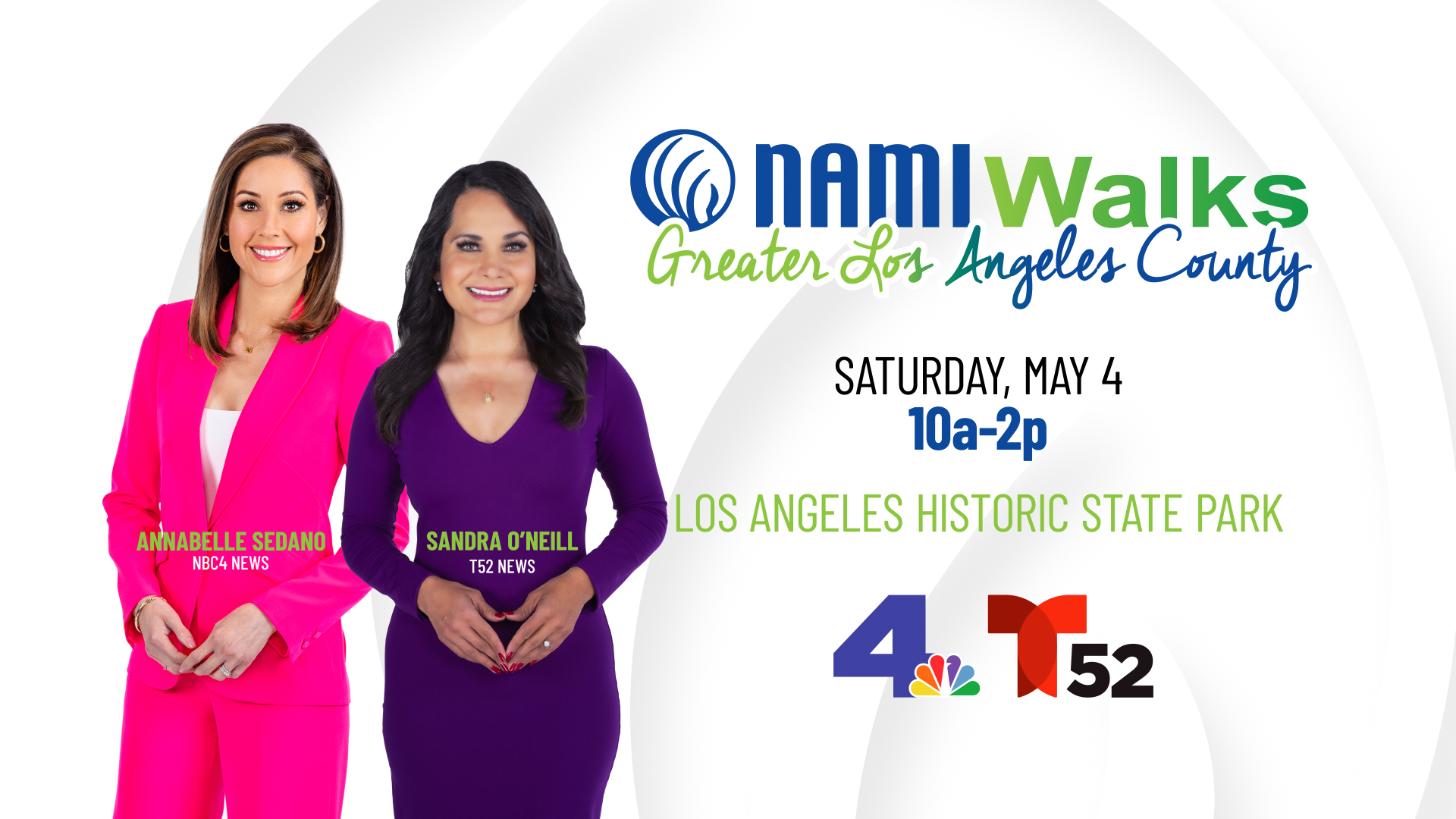 NBC4 And Telemundo 52 Invite You To The NAMIWalks Greater LA County ...