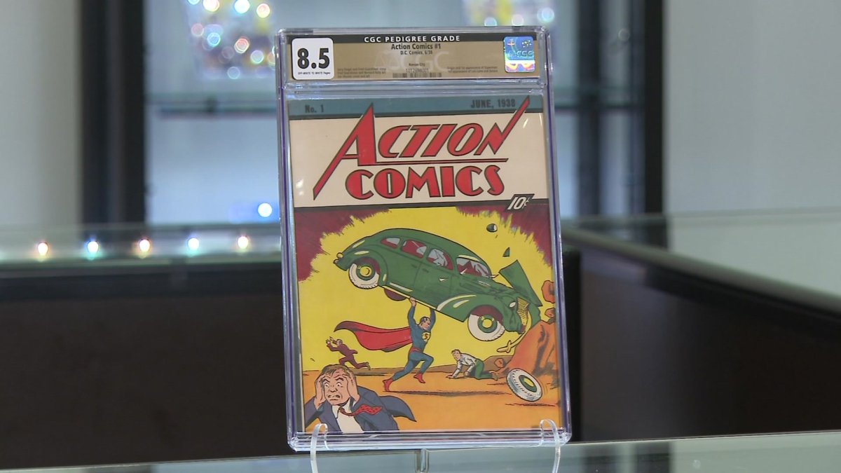 First comic book to introduce Superman sold for $6 million – NBC Los Angeles - Vimarsana News