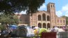Israel supporters counter protest pro-Palestinian encampment at UCLA