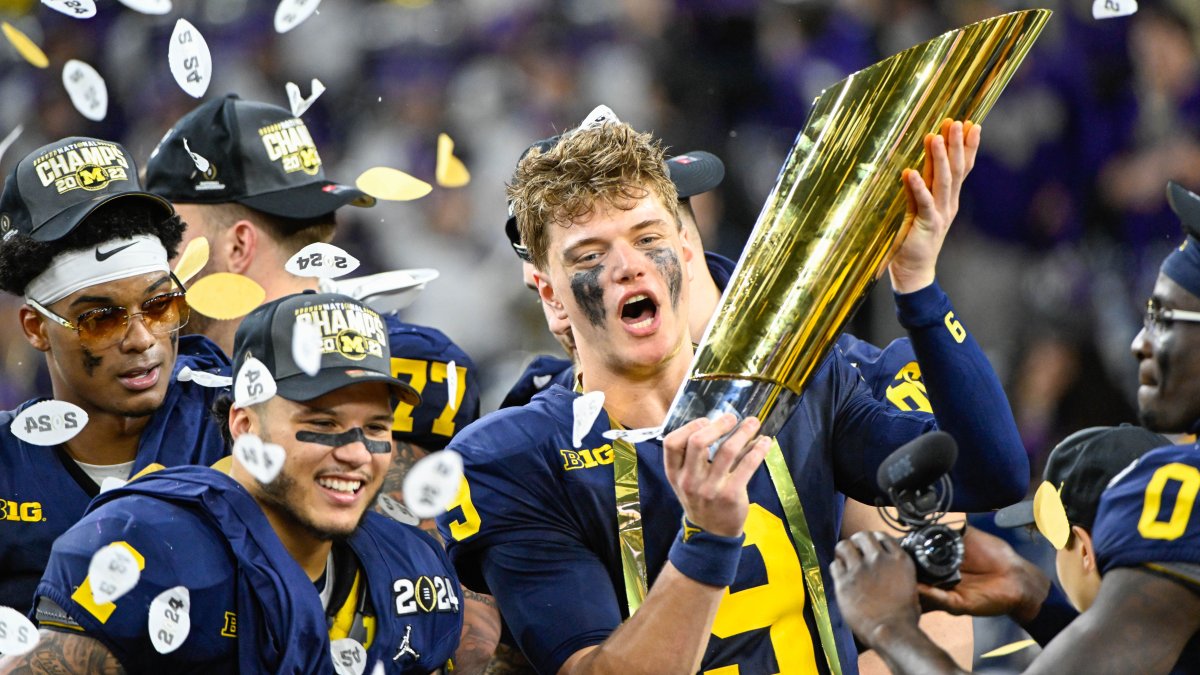JJ McCarthy NFL draft prediction Where will Michigan QB land? NBC