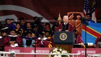 Biden confronts 2024 weak spots with young, Black voters at Morehouse commencement