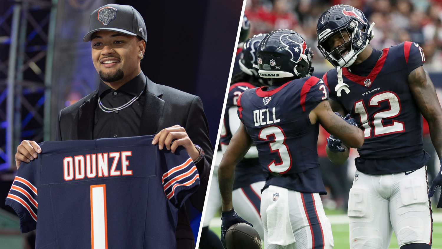 What is the best NFL wide receiver trio? Bears, Texans among the top
options