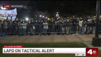 LAPD on tactical alert due to UCLA protests