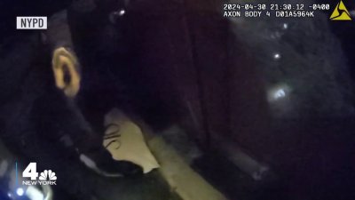 Dramatic bodycam video shows saw-wielding NYPD breach Columbia University