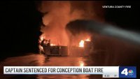 Scuba boat captain sentenced to 4 years in fiery deaths of 34