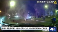 LAPD releases video of deadly Lamborghini crash in Reseda