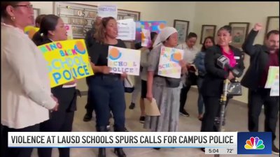 LAUSD parents submit petition to bring back campus police