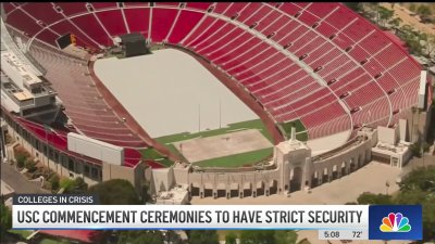 USC increases security measures ahead of commencement ceremonies