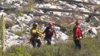 San Bernardino fire officials rescue 2 children from creek