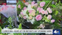 Flower Mall gears up for Mother's Day spending spree