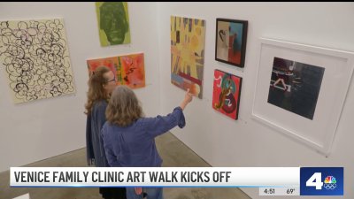 Venice Family Clinic Art Walk kicks off