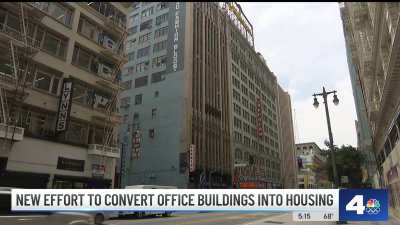 New effort to convert office buildings into housing in downtown LA