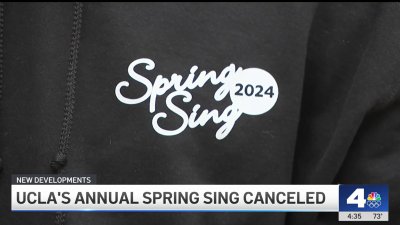 UCLA's annual Spring Sing cancelled