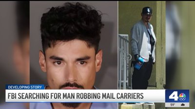 FBI searches for man robbing mail carriers in Baldwin Park