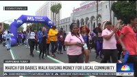 March for babies walk raising money for local community