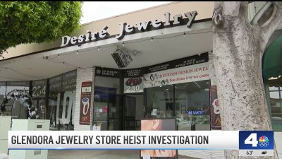 Glendora jewelry store heist investigation