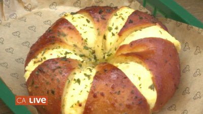 Meet the creator behind K-Town's viral stuffed garlic bagels