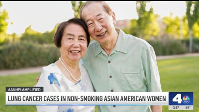 Lung cancer cases in non-smoking Asian American women