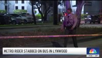 Metro rider stabbed on bus in Lynwood