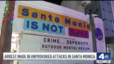 Arrest made in unprovoked attacks in Santa Monica
