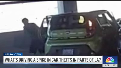 Spike in car thefts in the San Fernando Valley