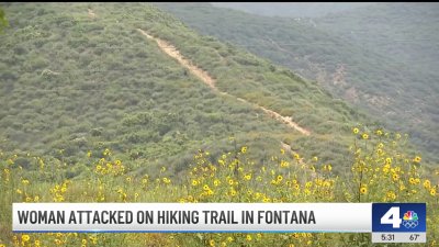 Woman attacked on hiking trail in Fontana