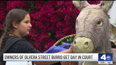 Owners of Olvera Street Burro fight to keep the attraction