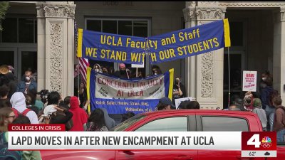Why pro-Palestinian protesters went back to UCLA campus