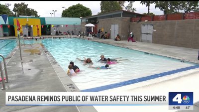 Pasadena reminds public of water safety this summer