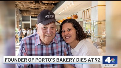 Founder of Porto's Bakery dies at 92